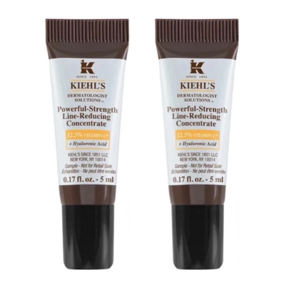 $11❤️‍🔥 LAST 1! Kiehls Powerful Strength Line-Reducing Concentrate Serum 2PK